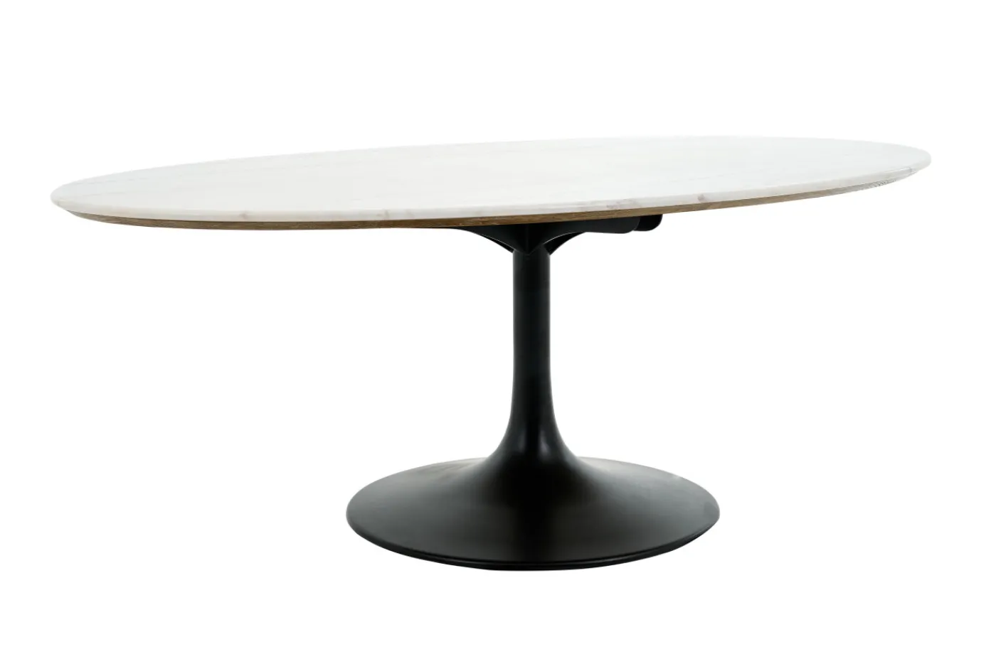 Tables|Tables De Salle À Manger<Flamant ABOAH, table de salle à manger, ovale, marbre blanc Mixte