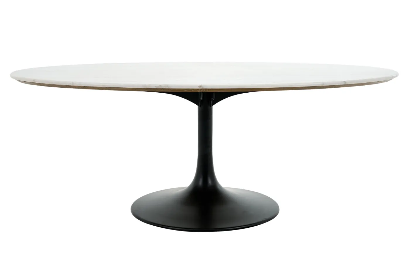 Tables|Tables De Salle À Manger<Flamant ABOAH, table de salle à manger, ovale, marbre blanc Mixte