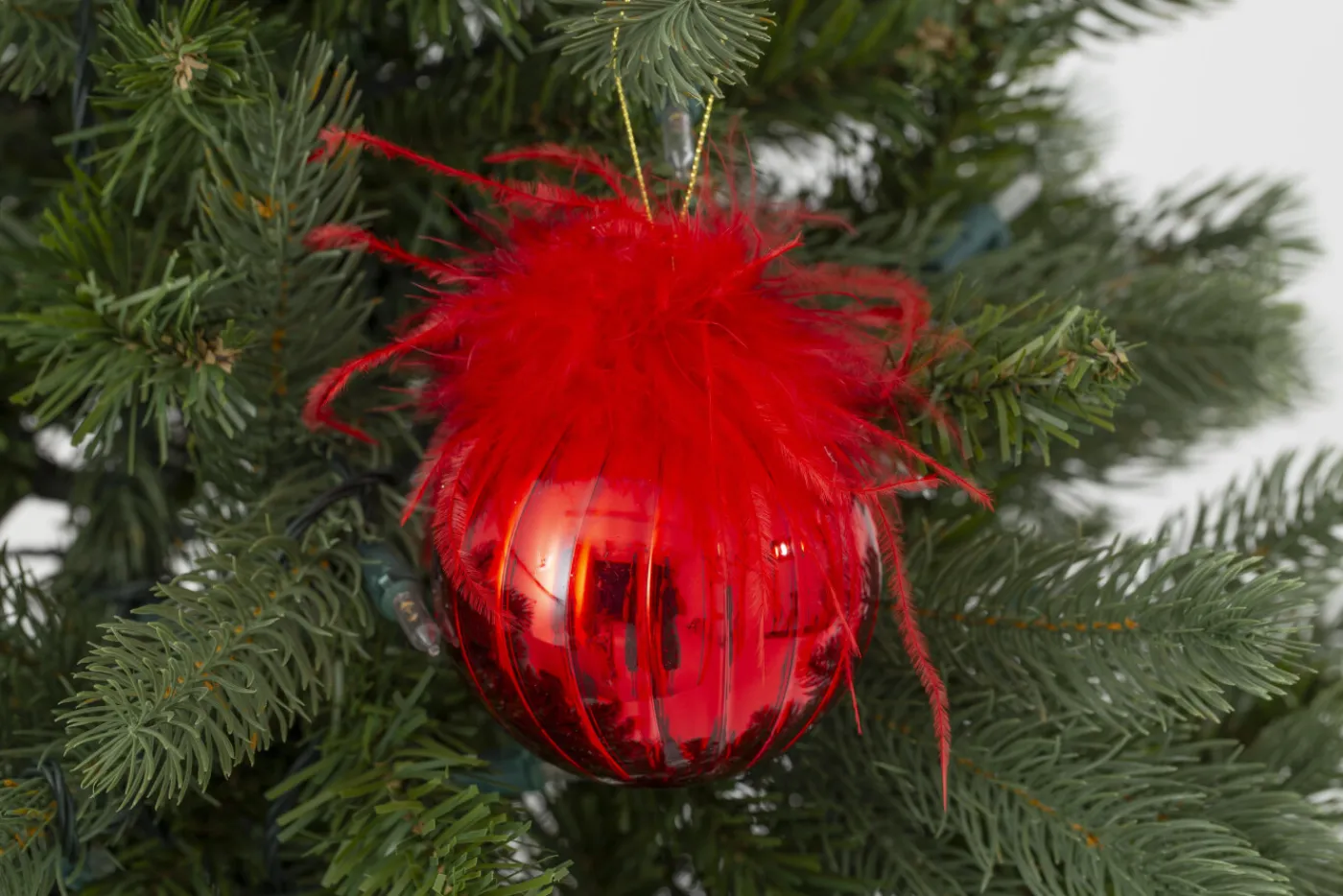 Boules De Noël|Boules De Noël<Flamant ADELE, boule de Noël Rouge