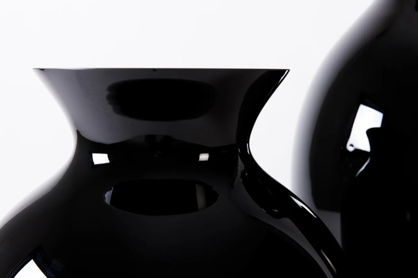Pots Et Vases|Décoration<Flamant ADINA, vase, , soufflée bouche, 70cm Noir