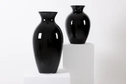Pots Et Vases|Décoration<Flamant ADINA, vase, , soufflée bouche, 70cm Noir