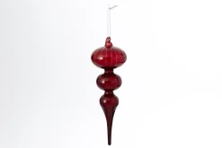 Boules De Noël|Boules De Noël<Flamant ALANA, pendentif Noël Rouge