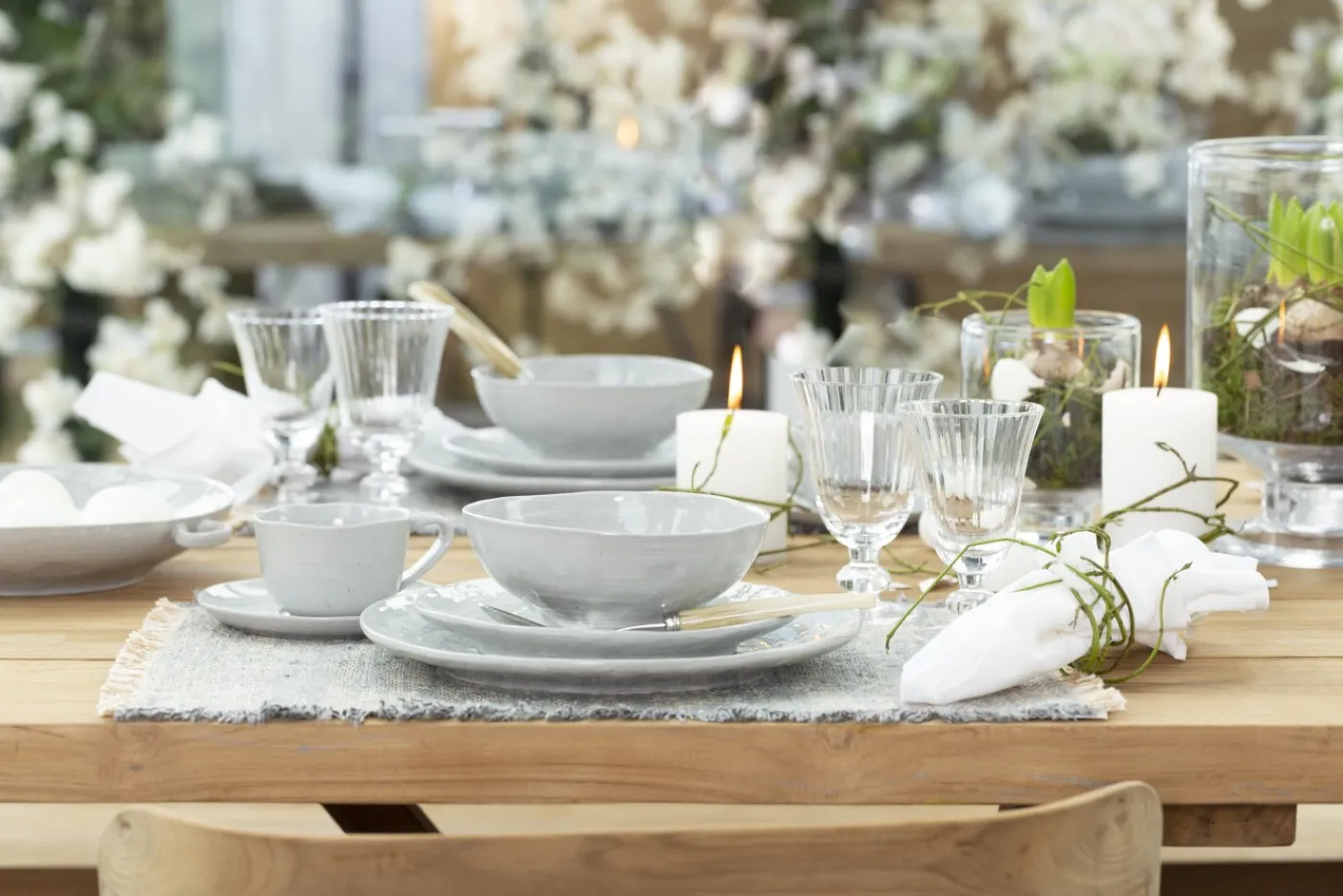 Assiettes, Plats Et Bols|Assiettes,Plats Et Bols<Flamant ALANAH, assiette, céramique, , 27cm Gris