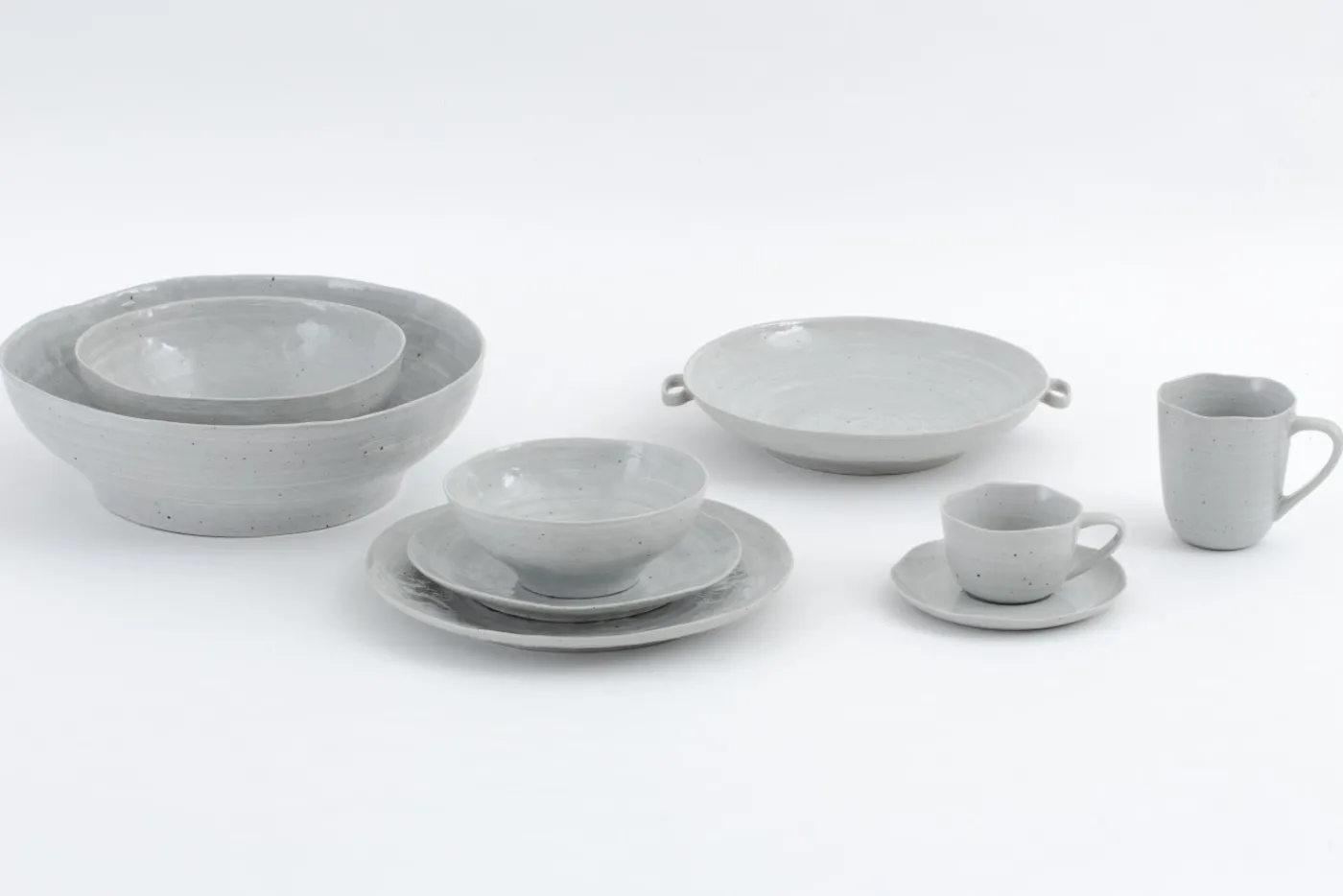 Assiettes, Plats Et Bols|Assiettes,Plats Et Bols<Flamant ALANAH, coupelle, céramique, , 33cm Gris