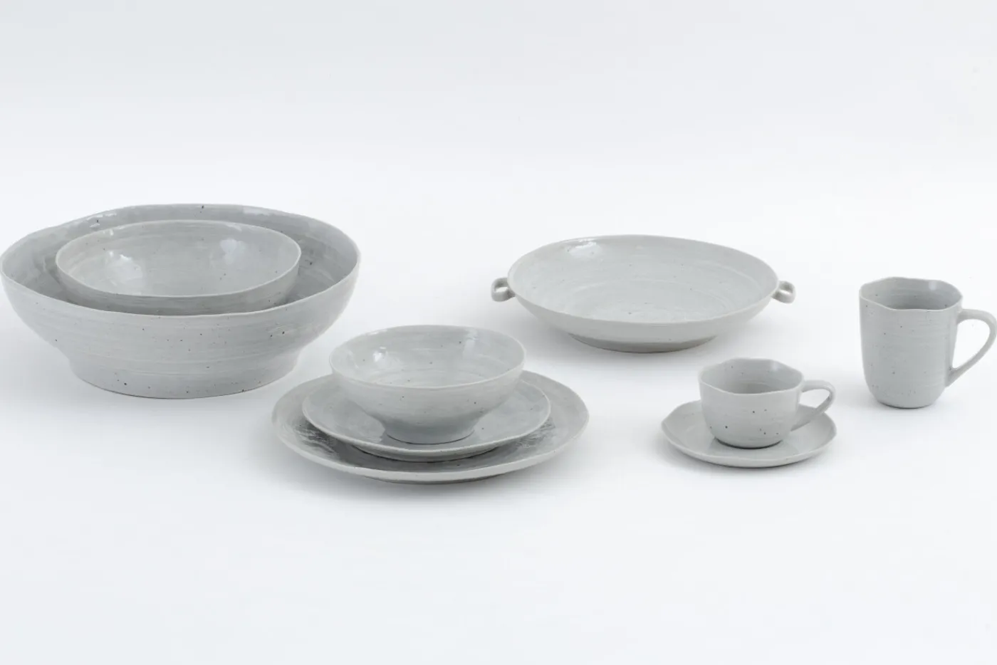 Assiettes, Plats Et Bols|Assiettes,Plats Et Bols<Flamant ALANAH, tasse et soucoupe, céramique, , 150ml Gris