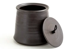Ustensiles De Service Et De Cuisine|Accessoires<Flamant ALEGRANZA, pot, avec couvercle, L Noir