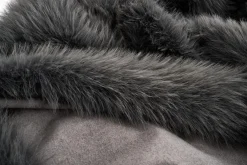 Plaids Et Couvre-Lits|Plaids Et Couvre-Lits<Flamant ALLESSINA, plaid, fausse fourrure Gris