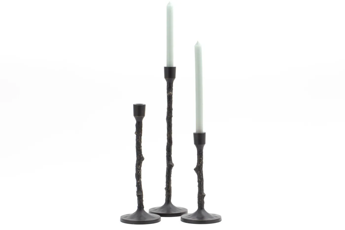 Chandeliers|Chandeliers<Flamant ALMAFI, bougeoir, métal, S Noir