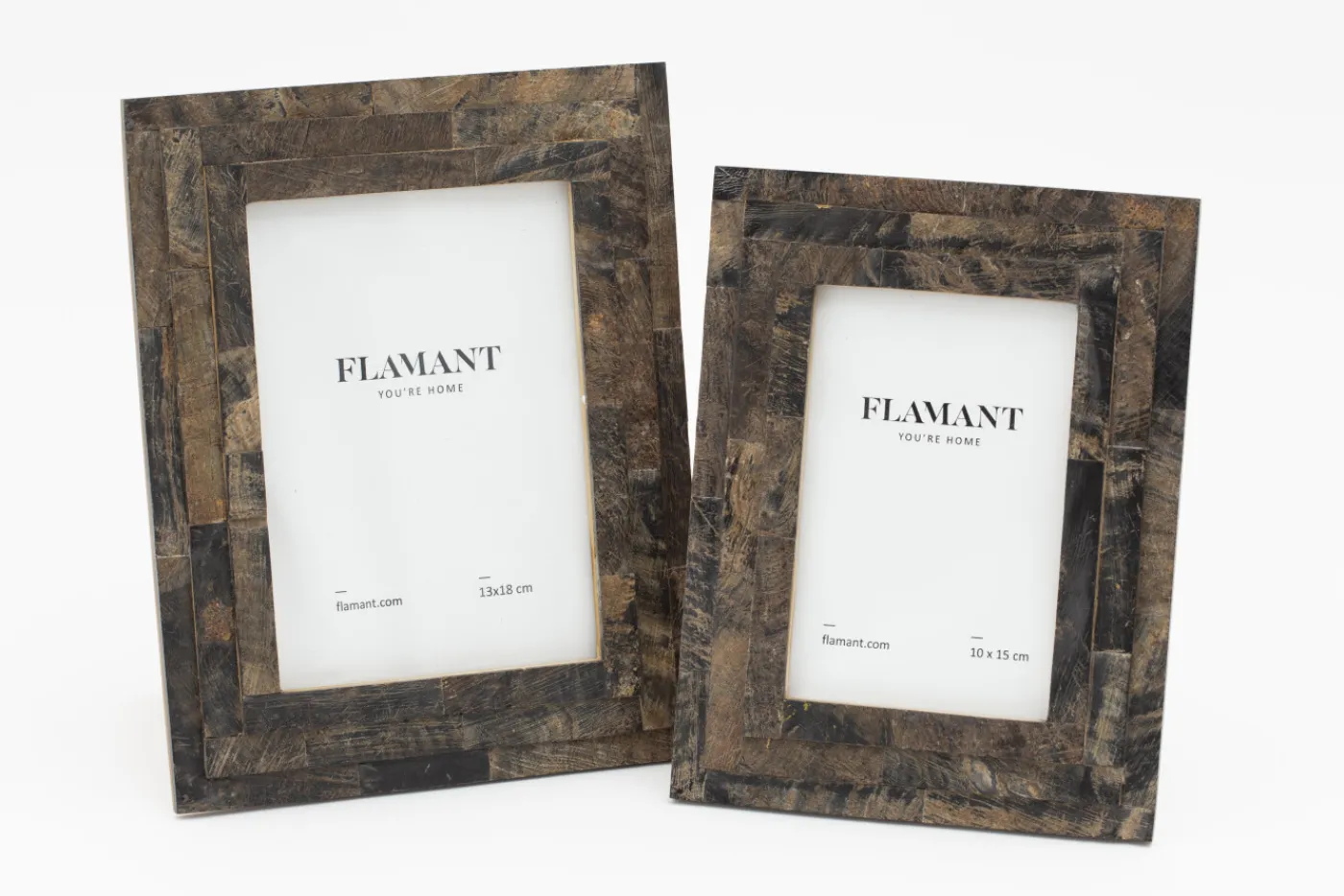 Cadres Photo|Cadres Photo<Flamant ALOS, cadre photo, corne, 13x18 Brun