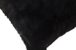Coussins Décoratifs|Coussins Décoratifs<Flamant ANDRES, coussin, fausse fourrure Noir