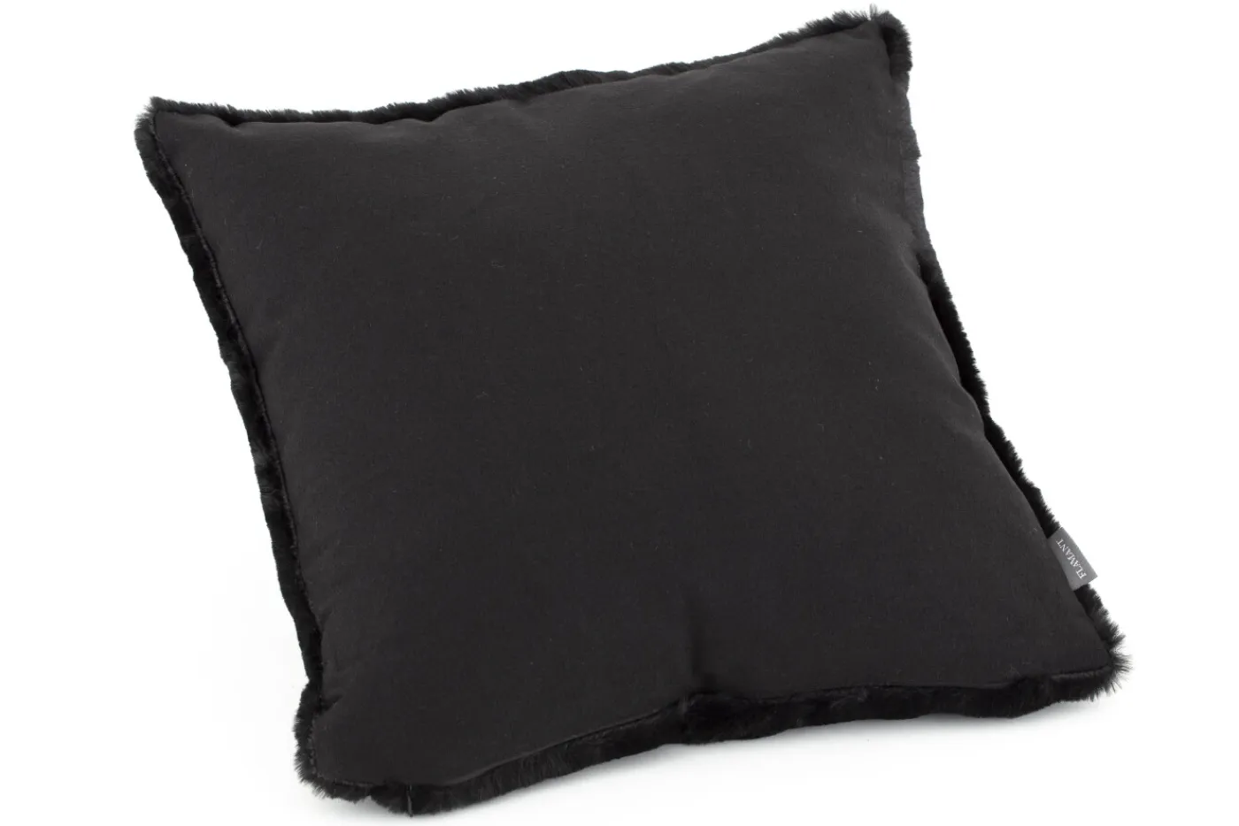 Coussins Décoratifs|Coussins Décoratifs<Flamant ANDRES, coussin, fausse fourrure Noir