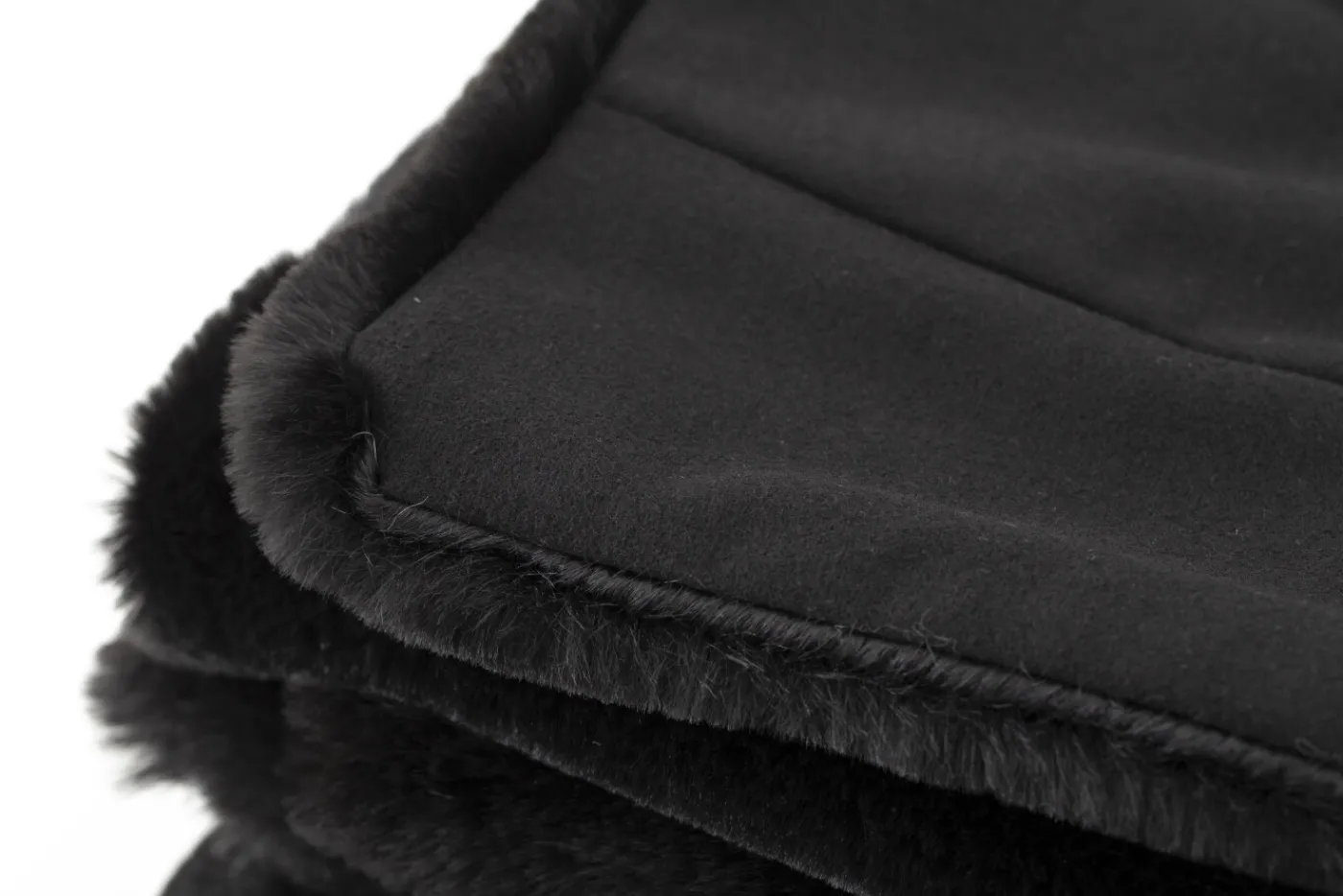 Plaids Et Couvre-Lits|Plaids Et Couvre-Lits<Flamant ANDRES, plaid, fausse fourrure Noir