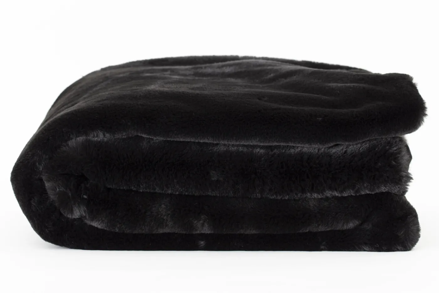 Plaids Et Couvre-Lits|Plaids Et Couvre-Lits<Flamant ANDRES, plaid, fausse fourrure Noir