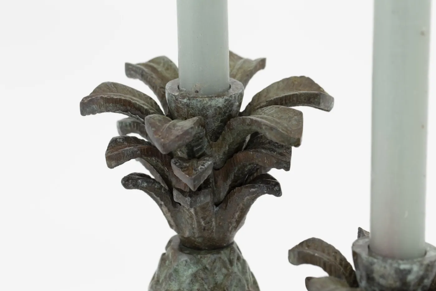 Chandeliers|Chandeliers<Flamant APOLLO, bougeoir, L Gris