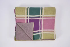 Plaids Et Couvre-Lits|Plaids Et Couvre-Lits<Flamant ARCHIO, plaid, carreaux Mixte