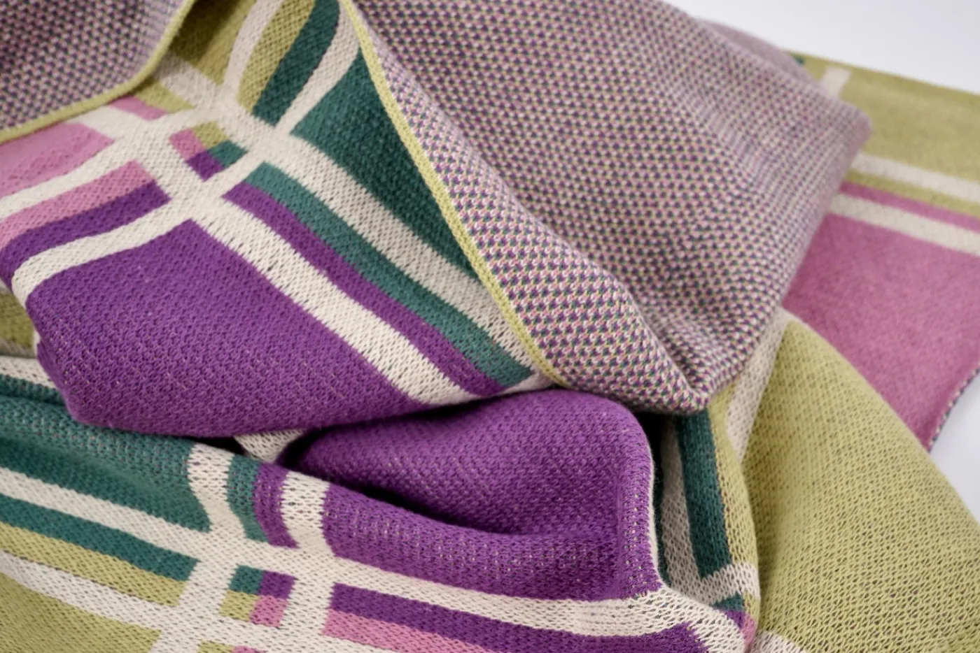 Plaids Et Couvre-Lits|Plaids Et Couvre-Lits<Flamant ARCHIO, plaid, carreaux Mixte