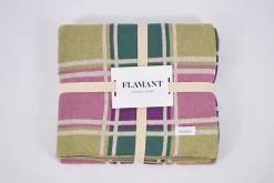 Plaids Et Couvre-Lits|Plaids Et Couvre-Lits<Flamant ARCHIO, plaid, carreaux Mixte