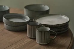 Assiettes, Plats Et Bols|Assiettes,Plats Et Bols<Flamant ARCHITECTO, assiette, céramique, , 25,5cm Gris