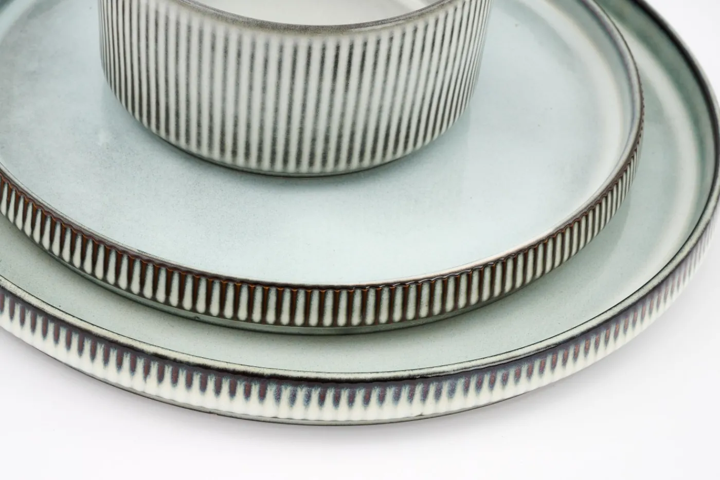 Assiettes, Plats Et Bols|Assiettes,Plats Et Bols<Flamant ARCHITECTO, assiette, céramique, , 20,5cm Gris