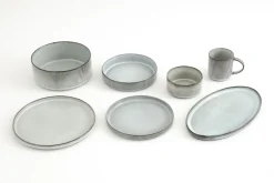 Assiettes, Plats Et Bols|Assiettes,Plats Et Bols<Flamant ARCHITECTO, plateau, céramique, Gris