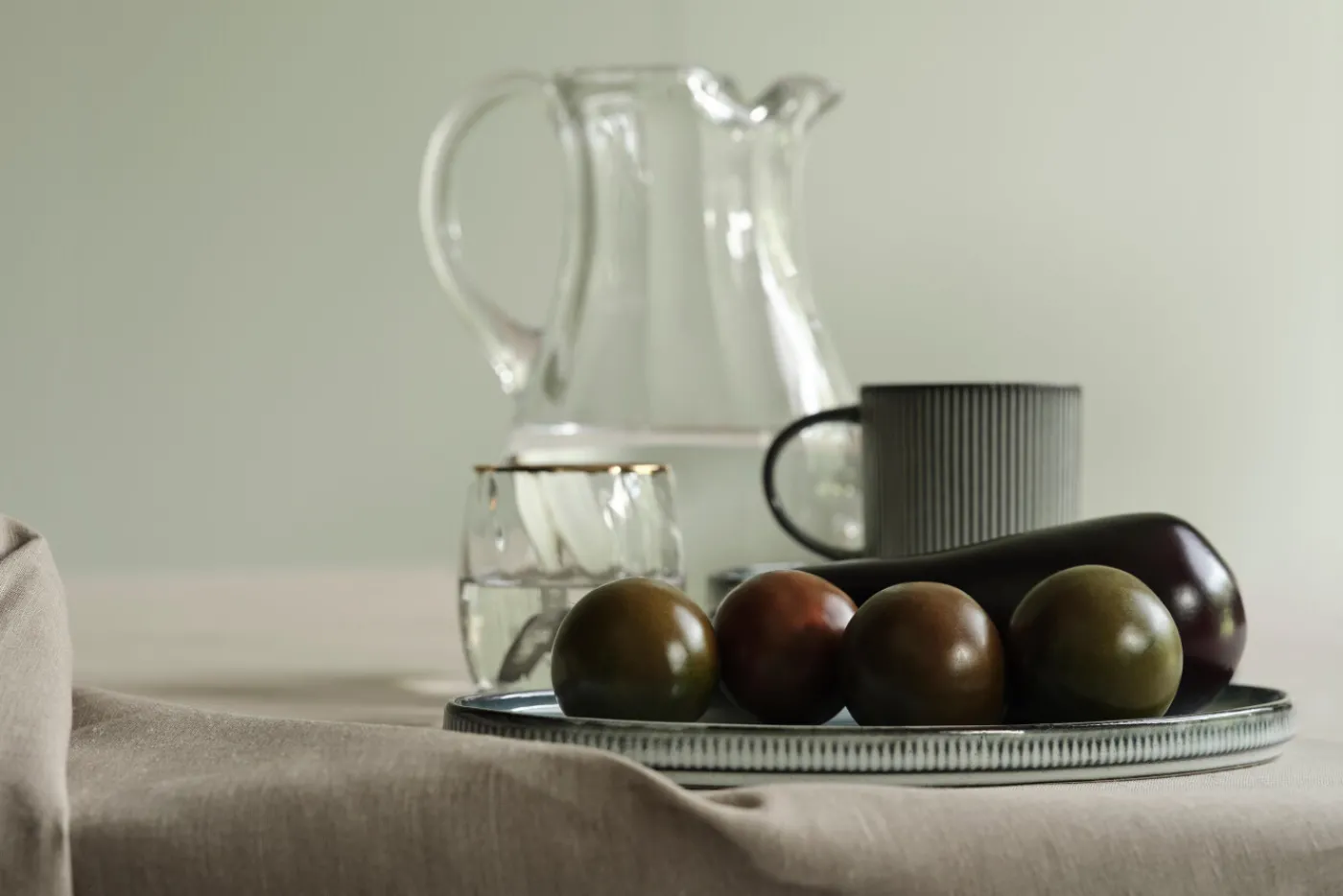 Assiettes, Plats Et Bols|Assiettes,Plats Et Bols<Flamant ARCHITECTO, plateau, céramique, Gris