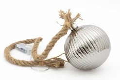 Boules De Noël|Boules De Noël<Flamant ARIANA, boule de Noël, avec leds Brun