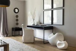 Bureaux|Bureaux<Flamant ARMAND, bureau, chêne et métal Noir