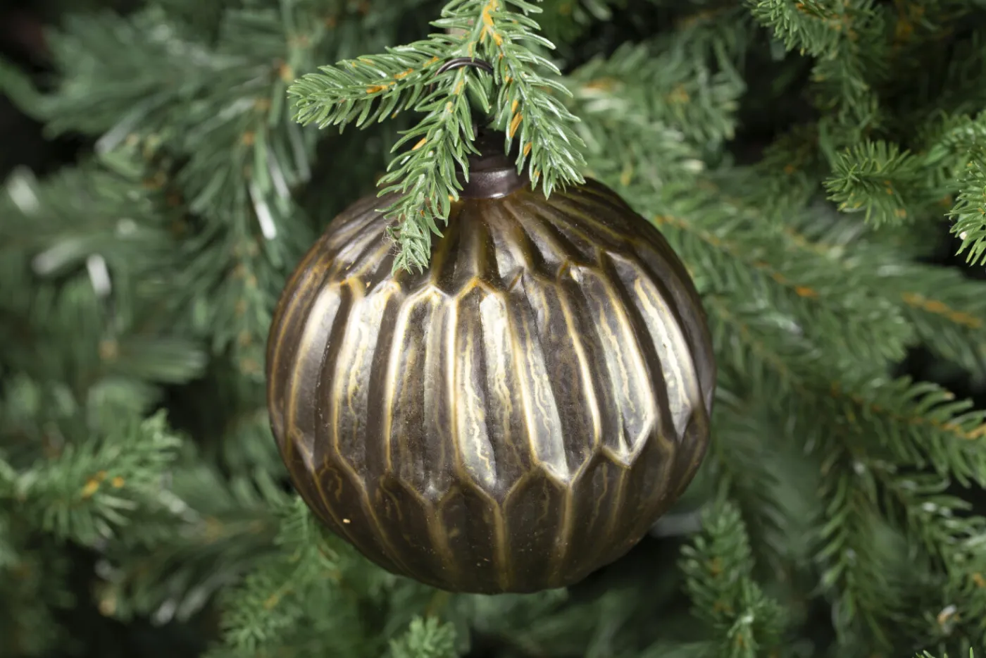 Boules De Noël|Boules De Noël<Flamant ASTON, boule de Noël Brun