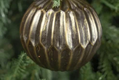 Boules De Noël|Boules De Noël<Flamant ASTON, boule de Noël Brun