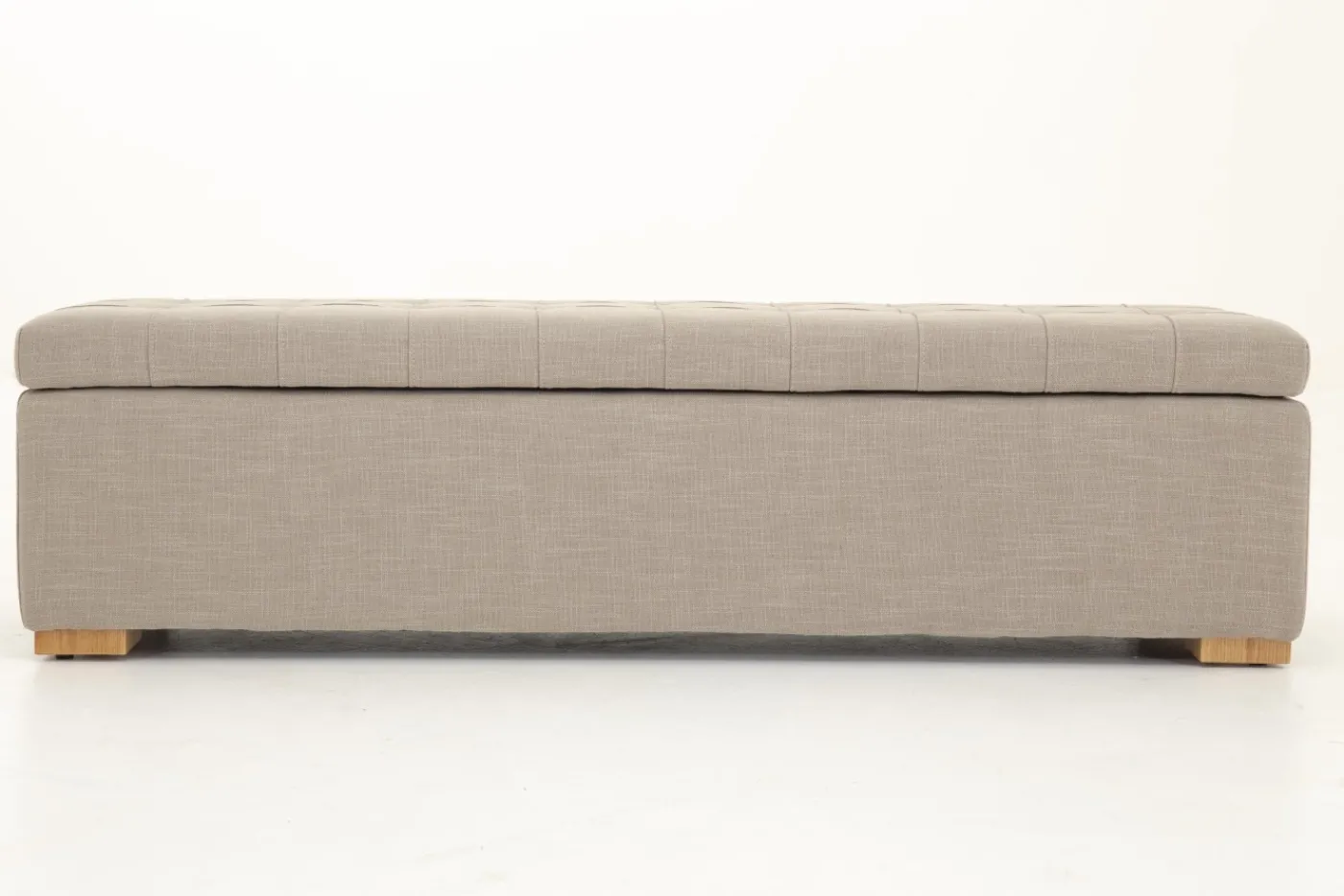 Poufs Et Bouts De Canapé|Sièges<Flamant AUBIZ, pouf, tissu, avec couvercle Blanccassé
