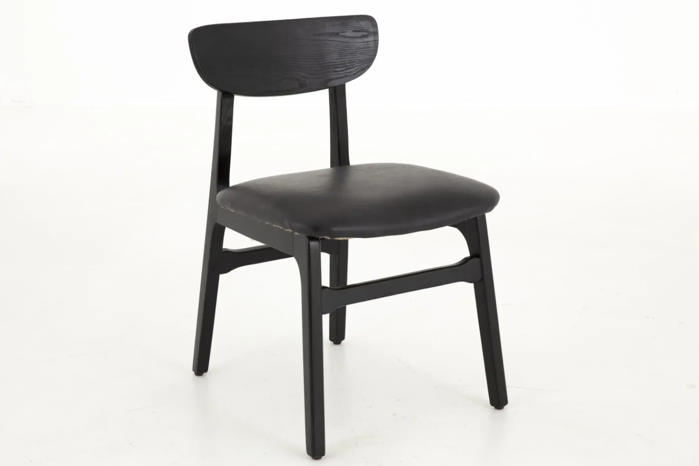 Chaises|Chaises<Flamant AURIANE, chaise, siège en cuir Noir