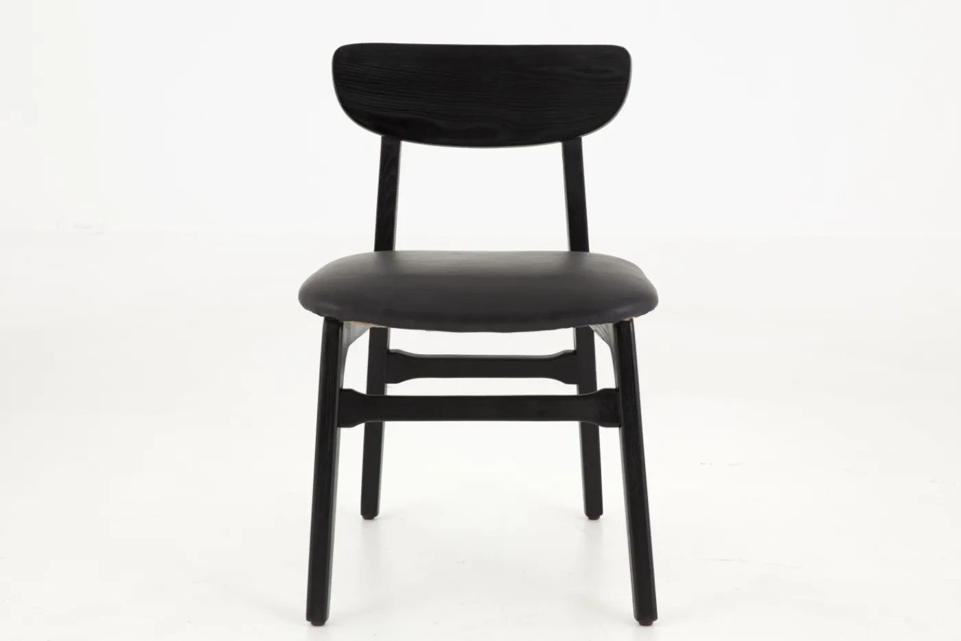 Chaises|Chaises<Flamant AURIANE, chaise, siège en cuir Noir