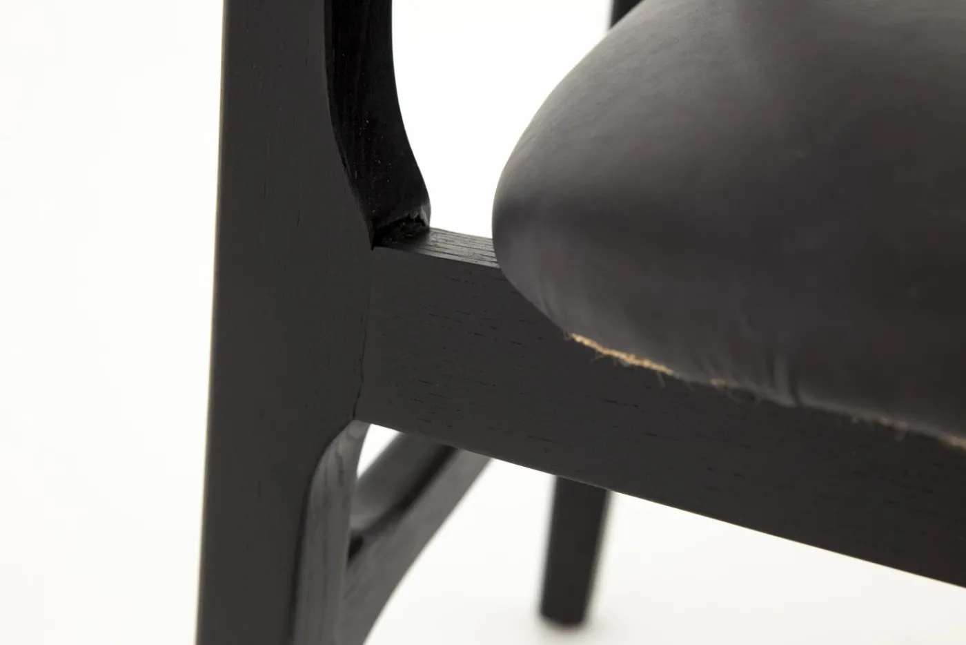 Chaises|Chaises<Flamant AURIANE, chaise, siège en cuir Noir