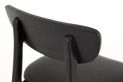 Chaises|Chaises<Flamant AURIANE, chaise, siège en cuir Noir