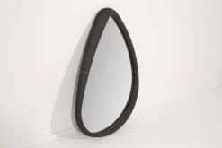 Miroirs|Décoration<Flamant AUSTIN, miroir, cuir, Gris