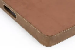Accessoires<Flamant AUSTIN, plateau, cuir, carré, Brun