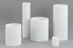 Pots Et Vases|Décoration<Flamant AYLA, vase, verre, , Ø17,5x21,5h Blanc