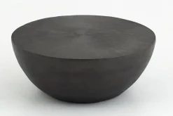 Tables De Salon|Tables De Salon<Flamant BACI, table basse, ronde, métal Noir