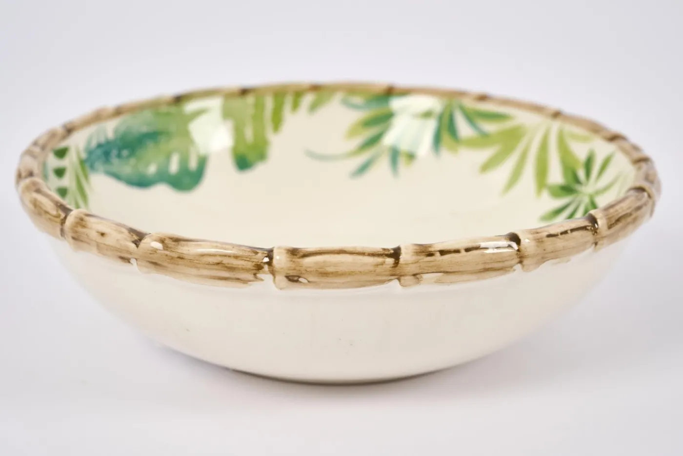 Assiettes, Plats Et Bols|Assiettes,Plats Et Bols<Flamant BANBUA, coupelle, vert, feuilles Mixte