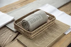 Textile|Textile De Bains<Flamant BAOBAO, serviette d'invité, flax Brun