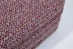 Poufs Et Bouts De Canapé|Sièges<Flamant BEATRICE, pouf, ovale, multi bordeaux Rouge