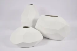 Pots Et Vases|Décoration<Flamant BELINDA, vase, céramique, , modèle 3 Blanc
