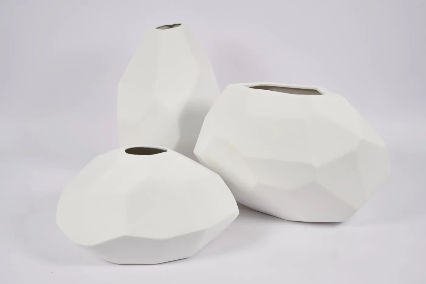 Pots Et Vases|Décoration<Flamant BELINDA, vase, céramique, , modèle 3 Blanc