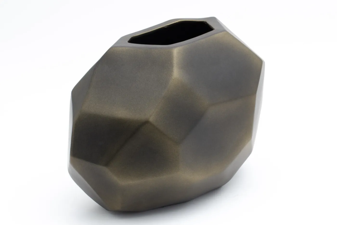 Pots Et Vases|Décoration<Flamant BELINDA, vase, céramique, bronze, modèle 1 Brun