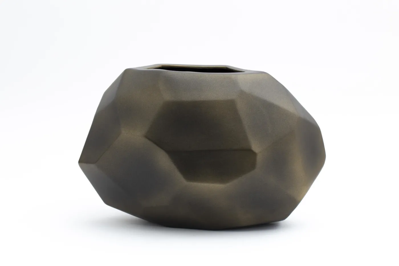 Pots Et Vases|Décoration<Flamant BELINDA, vase, céramique, bronze, modèle 1 Brun