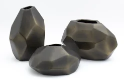 Pots Et Vases|Décoration<Flamant BELINDA, vase, céramique, bronze, modèle 1 Brun