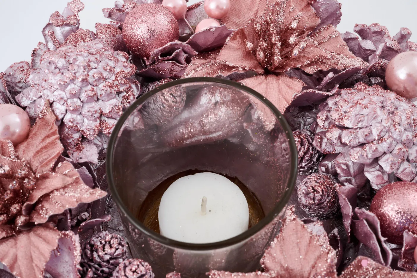 Décoration De Noël|Décoration De Noël<Flamant BELLI, photophore, ronde Rose