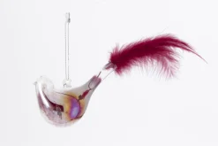Boules De Noël|Boules De Noël<Flamant BERNICE, pendentif Noël Rose