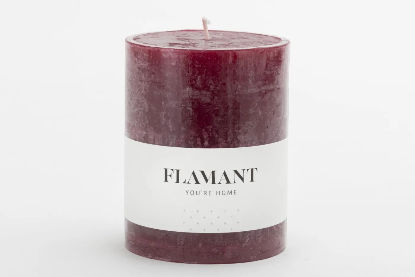 Bougies|Décoration<Flamant BETH, bougie, couleur balmoral red, 9x11,5cm Rouge