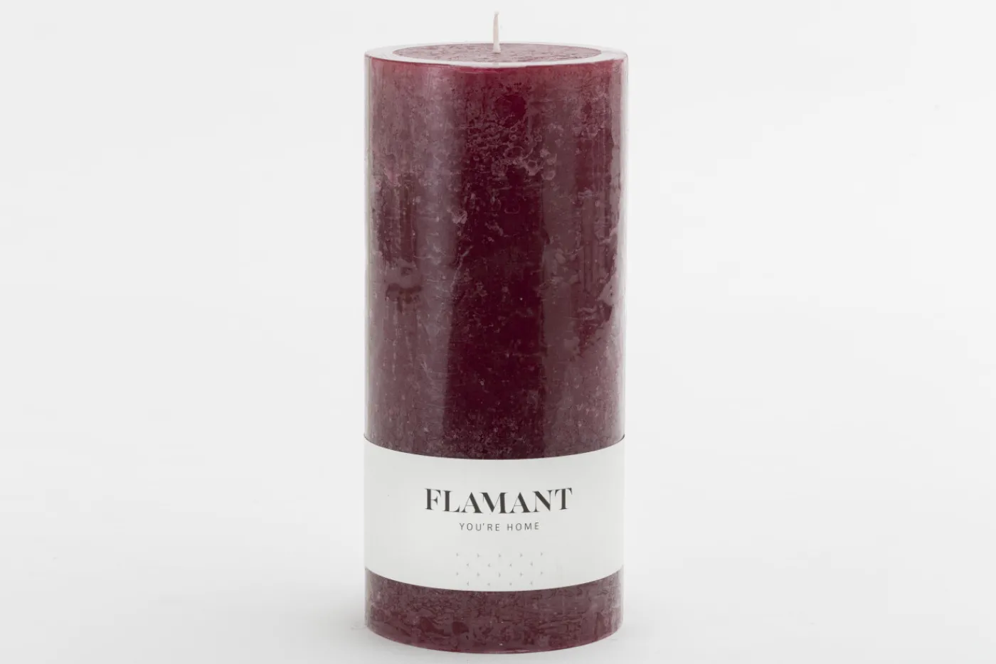 Bougies|Décoration<Flamant BETH, bougie, couleur balmoral red, 9x20cm Rouge